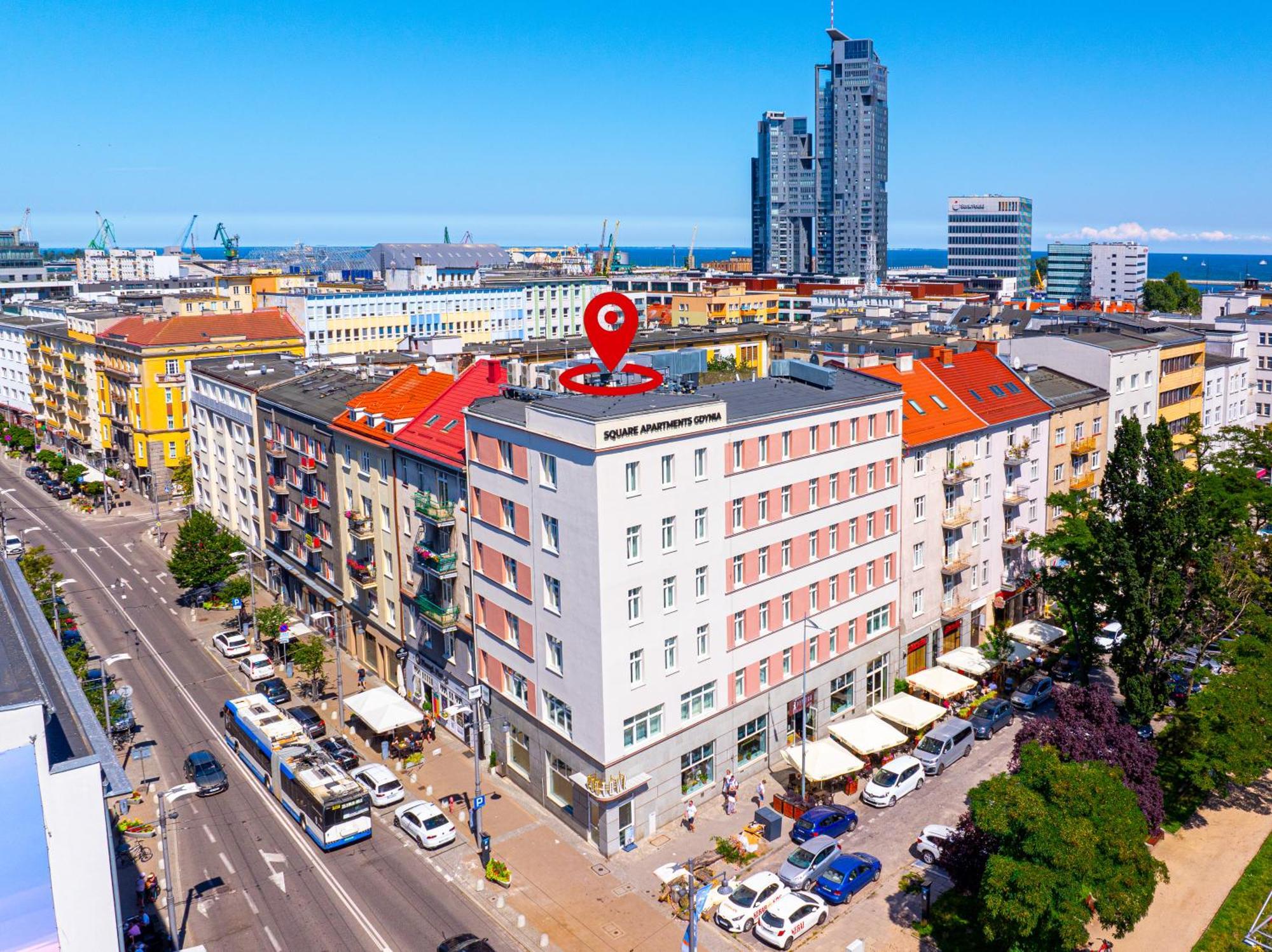 Square Apartments Gdynia Exterior photo